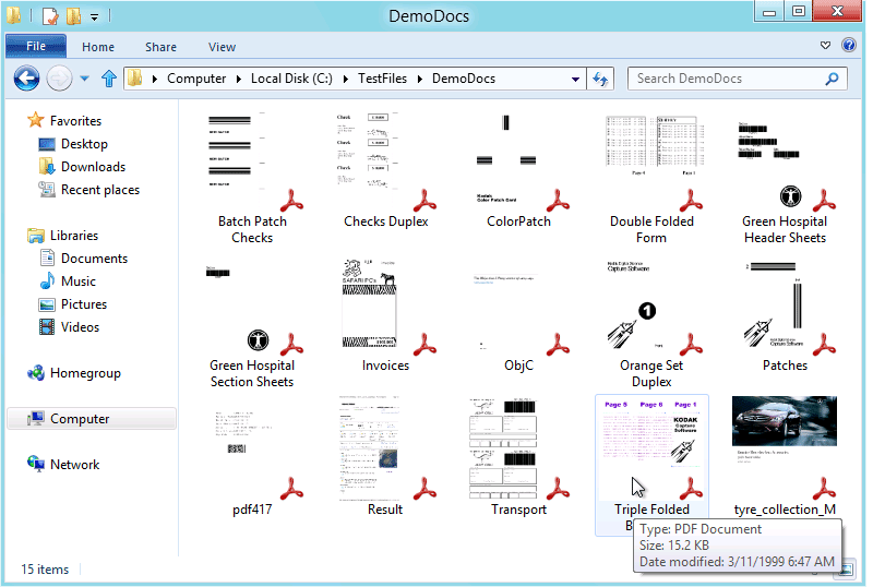 PDF Previewer for Windows 8 1.02 screenshot